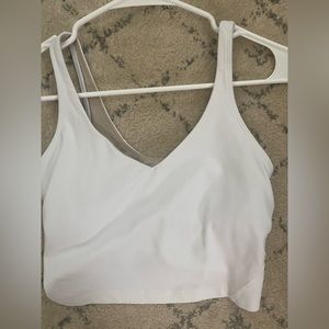 LULULEMON WHITE ALIGN TANK!